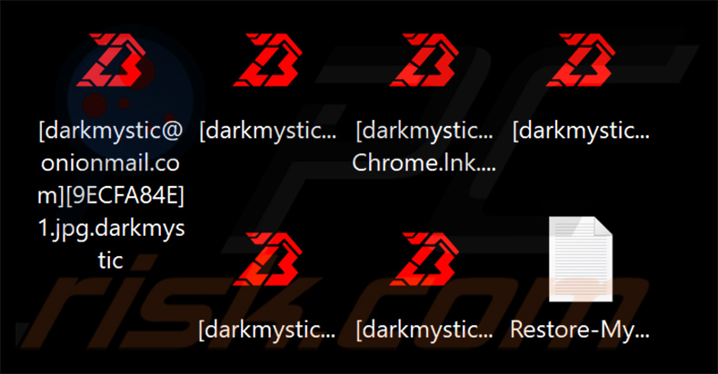 Bestanden versleuteld door DarkMystic (BlackBit) ransomware (.darkmystic extensie)